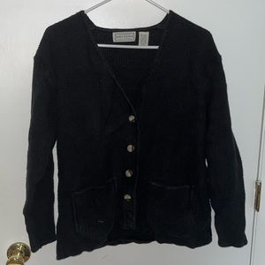 Black Cardigan (Arizona Jean Co.)